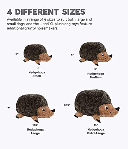 Outward Hound Hedgehogz Plush Dog Toy, Medium