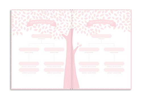 Little Blossoms Baby Keepsake Book, Baby Photo Album, Baby Girl Memory Book, Pink Polka Dot