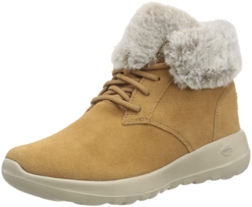 Skechers Women's ON-The-GO Joy-Plush Dreams Fashion Boot, Chestnut, 8