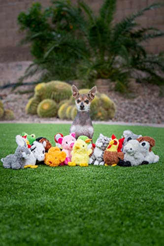 Multipet Look Who's Talking Plush Sheep Dog Toy, All Breed Sizes
