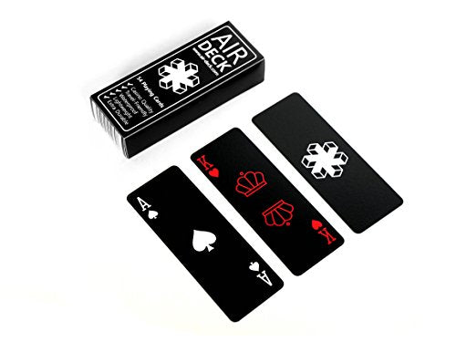 Air Deck Travel Playing Cards - Black