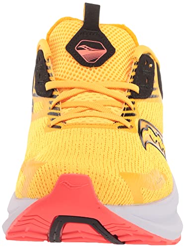 Saucony Men's AXON 2 Running Shoe, VIZIGLD/VIZIRED, 14