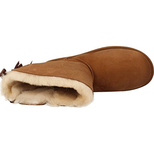 UGG Women's Bailey Bow II Boot, Chestnut, 7