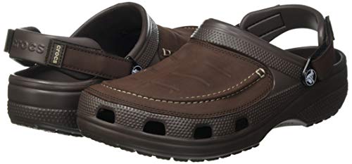 Crocs Men's Yukon Vista II Clogs, Espresso, 10 Men