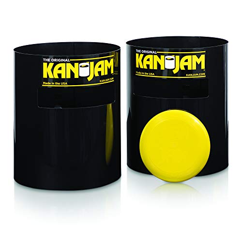 Kan Jam Disc Toss Game Sets - Original, Illuminate, and Pro Versions - American Made, for Backyard, Beach, Park, Tailgates, Outdoors and Indoors, 20' x16'