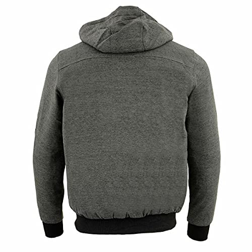 3X-LARGE Milwaukee Performance-Men's Heated Hoodie w/FrontandBack Heating Elements-BATTERY PACK INCLUDED-GREY