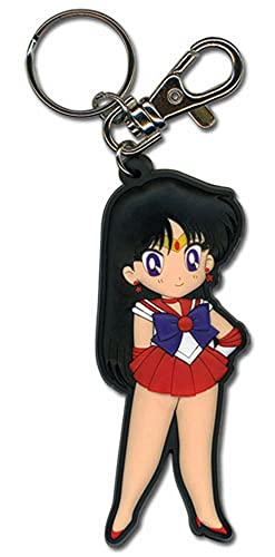 Great Eastern Entertainment Sailormoon Sailor Mars SD PVC Keychain Multicolor, 2x8
