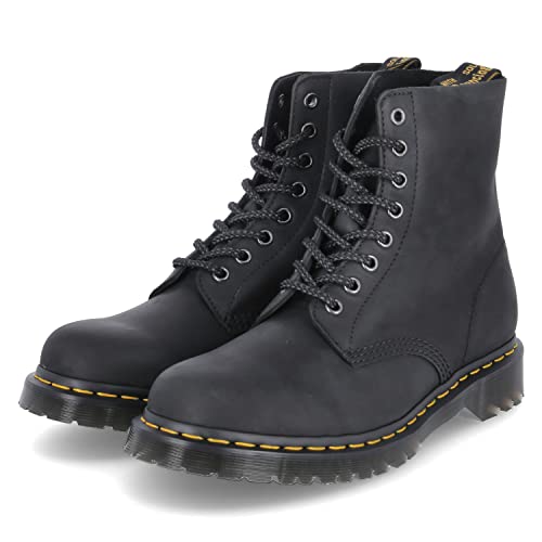 11 Dr. Martens Men's 1460 Pascal 8 Eye Boot Fashion, Black Waxed Full Grain Leather