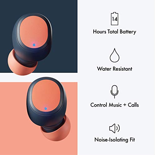 VINYL by Skullcandy True Wireless Bluetooth Earbuds - Blue/Sunset (V2VYW-N301)