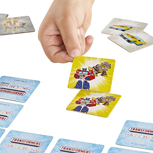 Transformers Matching Game for Kids Ages 3 and Up, Fun Preschool Memory Game for 1+ Players