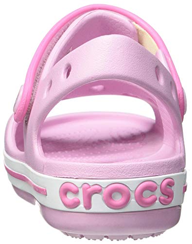 Crocs Kids' Crocband Sandals Water Shoe, Ballerina Pink, 2 US Unisex Little