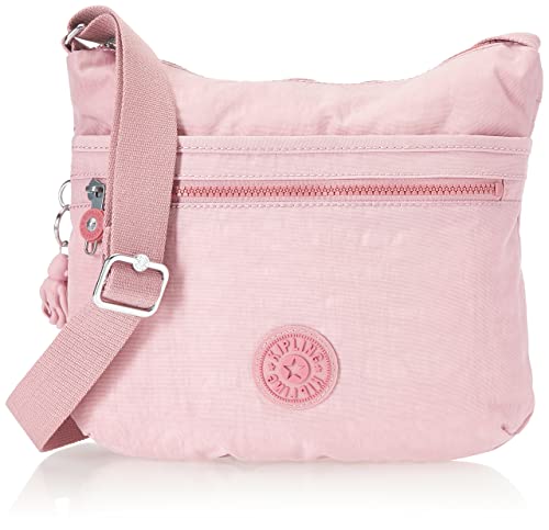 Kipling Womens WomenÂ’s Arto Crossbody Bag, Lightweight Everyday Purse, Casual Nylon Shoulder Bag, Lavender Blush, 11.5 L x 10.25 H 1.5 D US