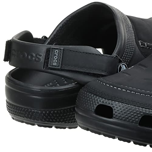 Crocs Men's Yukon Vista II Clogs, Black, 8 Men