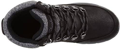 Skechers Women's Easy Going-Warm Escape Fashion Boot, Black, 11