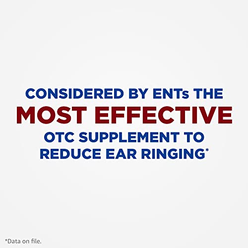 Lipo-Flavonoid Plus, Tinnitus Relief for Ringing Ears, OTC Flavonoid Ear Health Vitamins, Bioflavonoids and Vitamin C, 500 Caplets