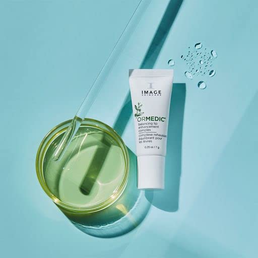 IMAGE Skincare, Ormedic pH Balancing Lip Enhancement Complex, Deep Hydration Lip Plumper Peptides for Fuller Lips, Clear, 0.25 fl oz