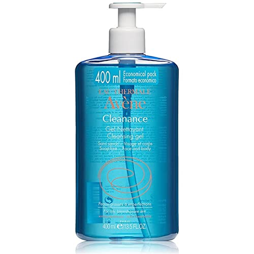 Eau Thermale Avene - Cleanance Cleansing Gel - Soap-Free Cleanser for Face and Body - For Blemish-Prone Skin - 13.5 fl.oz.