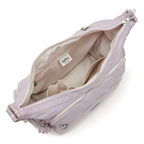 Kipling Women's Gabbie Crossbody, Lightweight Everyday Purse, Casual Shoulder Bag, Gentle Lilac