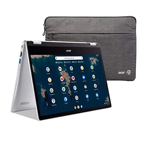 Acer Chromebook Spin 314 Convertible Laptop | Intel Pentium Silver N6000 | 14' Full HD IPS Touch Display | 8GB LPDDR4X | 64GB eMMC | Intel Wi-Fi 6 AX201 | Backlit KB | Chrome OS | CP314-1HN-P138