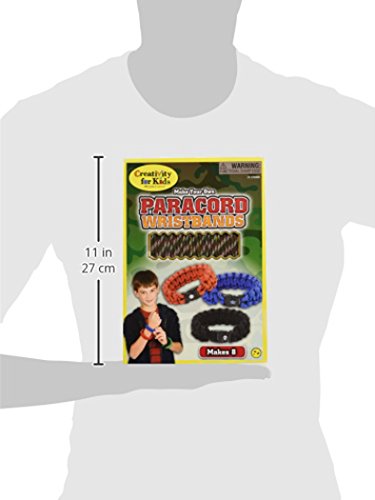 Creativity for Kids Make Your Own Paracord Wristbands - Makes 8 Bracelets