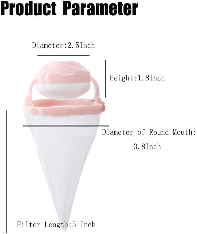 2023 New Pet Hair Remover for Laundry, Cleaning Filter Mesh Bag, Reusable and Floating Home Lint Hair Mesh Pouch Catcher