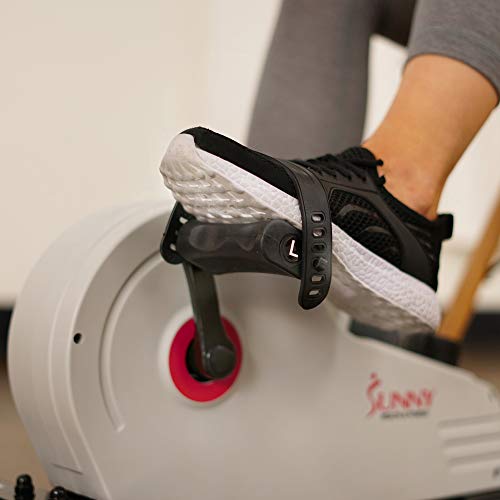 Sunny Health and Fitness Magnetic Under Desk Mini Bike Pedal Exerciser