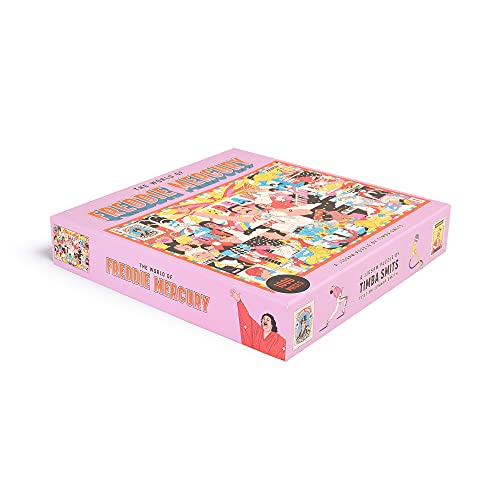 Laurence King The World of Freddie Mercury 1000 Piece Puzzle