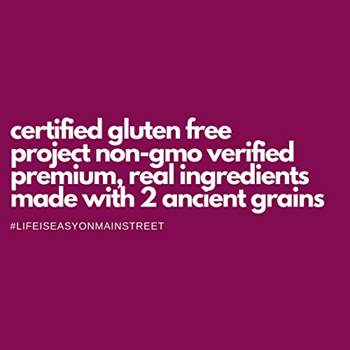 Bakery On Main, Gluten-Free Granola + Ancient Grains, Vegan and Non GMO - Cranberry Almond Maple, 11oz (Pack of 6)