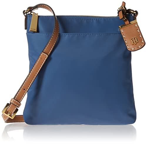 Tommy Hilfiger Women's Julia Small Crossbody Bag, Charcoal Blue, One Size US