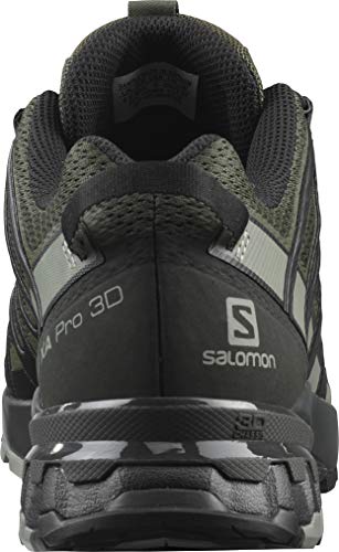 Salomon XA PRO 3D v8 Trail Running Shoes for Men, Grape Leaf/Peat/Shadow, 9