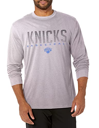 Ultra Game -NBA Men's Active Long Sleeve Pullover T-Shirt