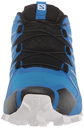 10 Salomon Speedcross 5 Trail Running Shoes for Men, Skydiver/Black/White