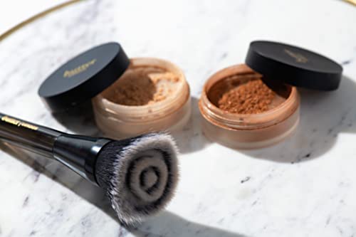 butter LONDON LumiMatte Blurring Finishing and Setting Powder, Tan/Deep