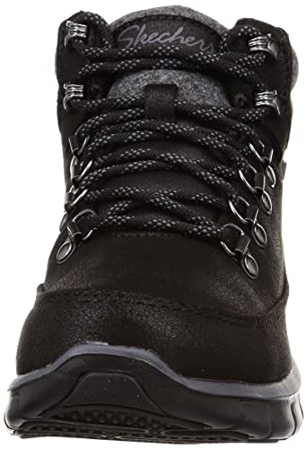 Skechers Women's Easy Going-Warm Escape Fashion Boot, Black, 11