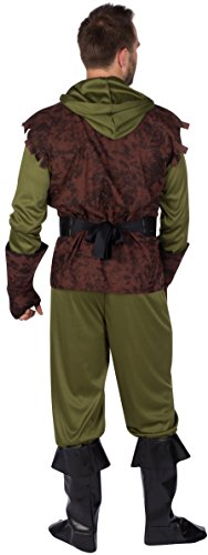 Capital Costumes Men's Authentic Robin Hood Costume, Large, Forest Green