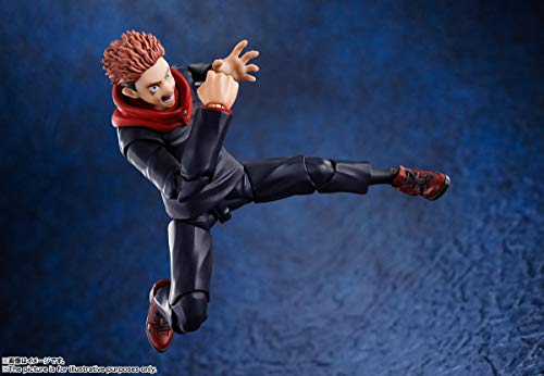 TAMASHII NATIONS Yuji Itadori Jujutsu Kaisen, Bandai Spirits S.H.Figuarts , Black