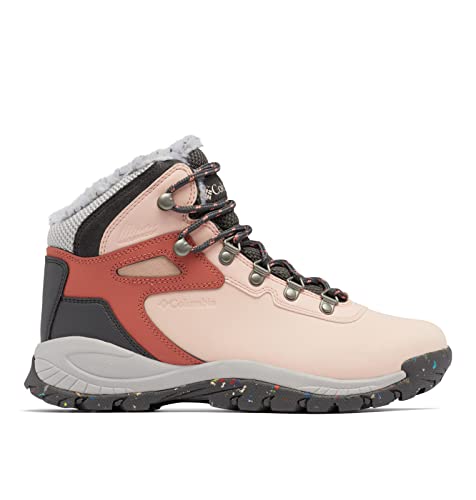Columbia Women's Newton Ridge Plus Omni Heat, Peach Blossom/Dark Grey, 5.5