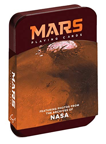 Chronicle Books Mars Playing Cards: Featuring Photos from The Archives of NASA (Space Playing Cards, Poker Playing Cards, Adult and Kids Playing Cards)