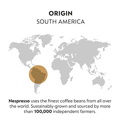 Nespresso Capsules OriginalLine, Vienna Linizio Lungo, Mild Roast Coffee, 50 Count Coffee Pods, Brews 3.7 Ounce (ORIGINAL LINE ONLY)