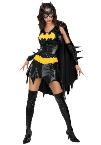 Secret Wishes Women's DC Comics Deluxe Batgirl Costume, As Shown, Extra-Small