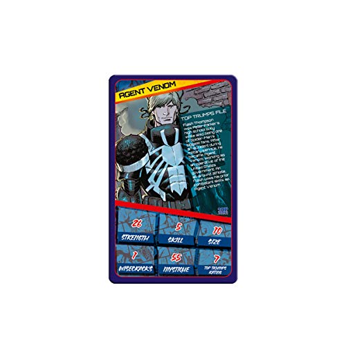 Marvel Universe Top Trumps Card Game (002142), 6 Years and Up