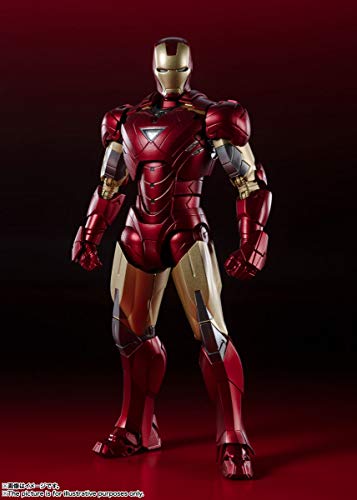Tamashii Nations - Iron Man Mark 6 -<Battle Damage> <Battle of New York> Edition Avengers, Bandai Spirits S.H.Figuarts Action Figure