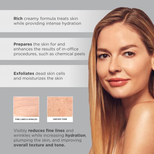 Glytone Rejuvenating Cream with 20 Free Acid Value Glycolic Acid, Moisturizer, Rich Creamy Emollient, Exfoliate, Normal to Dry Skin, 1.7 Fl Oz