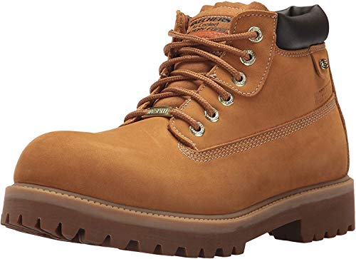 Skechers Men's Sargeants-Verdict Waterproof Boot Fashion, WTG, 10.5 Medium US