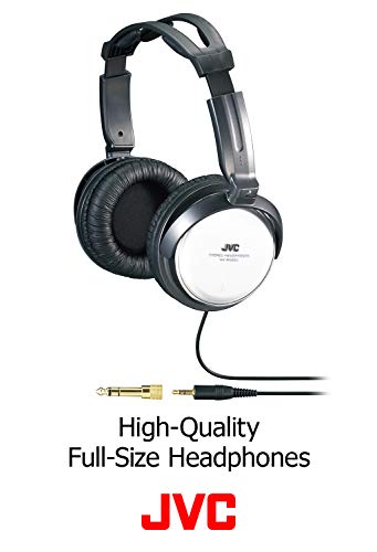 JVC HARX500 Full-Size Headphones (Silver)
