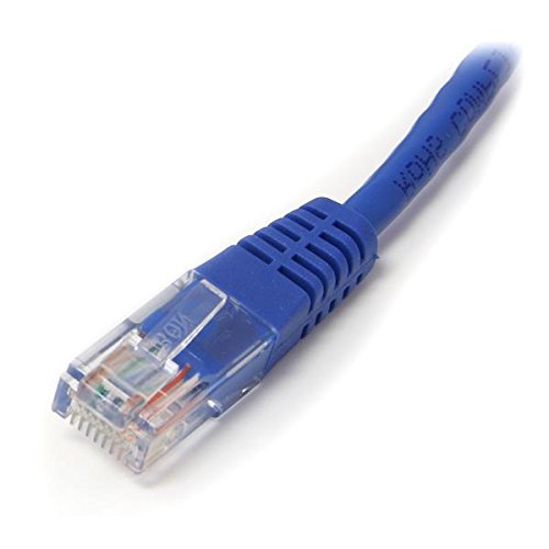 StarTech.com 75 ft Cat5e Patch Cable with Molded RJ45 Connectors - Blue - Cat5e Ethernet Patch Cable - 75ft UTP Cat 5e Patch Cord (M45PATCH75BL)
