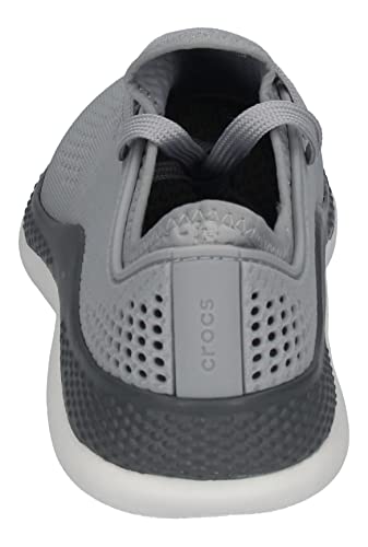 Crocs Men's LiteRide 360 Pacer Sneakers, Light Grey/Slate Grey, 10 Men