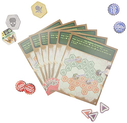 Fallout The Board Game New California Expansion | Strategy Board Game | Apocalyptic Adventure Game for Adults and Teens | Ages 14+ | 1-4 Players | Avg Playtime 2-3 Hours, Made by Fantasy Flight Games