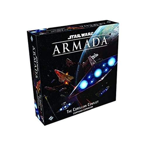Star Wars Armada The Corellian Conflict CAMPAIGN EXPANSION | Miniatures Battle Game | Strategy Game for Adults and Teens | Ages 14+ | 2-5 Players | Avg. Playtime 2 Hours | Made by Fantasy Flight Games