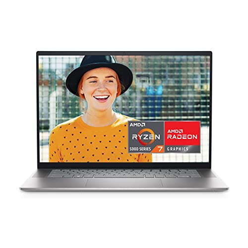 Dell Inspiron 16 5625 Small Thin and Light Portable Laptop - 16 inch FHD+ (1920 x 1200) Display, AMD Ryzen 7 5825U, 16GB DDR4 RAM, 512GB SSD, Radeon Graphics, Bluetooth, Windows 11 Pro - Silver